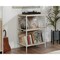 Sauder Nova Loft Accent Storage Ka , Tilted shelves ideal for vinyl record albums, books, or magazines 433798 - alternate 1